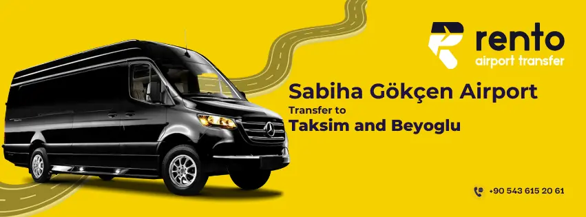 Sabiha gokcen to taksim taxi