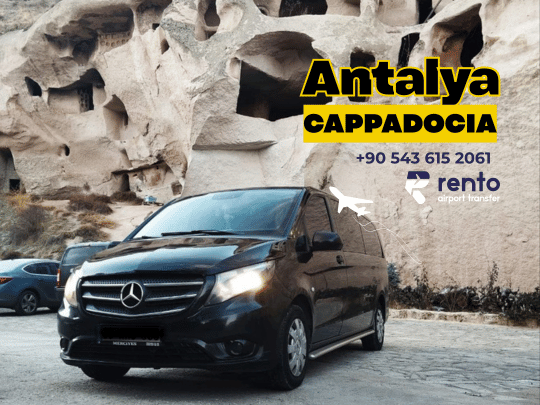 VIP transfer Antalya to Cappadocia